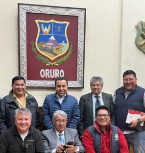 SOBODYACOM sostuvo una reunión con el Secretario de Culturas de la Alcaldía de Oruro